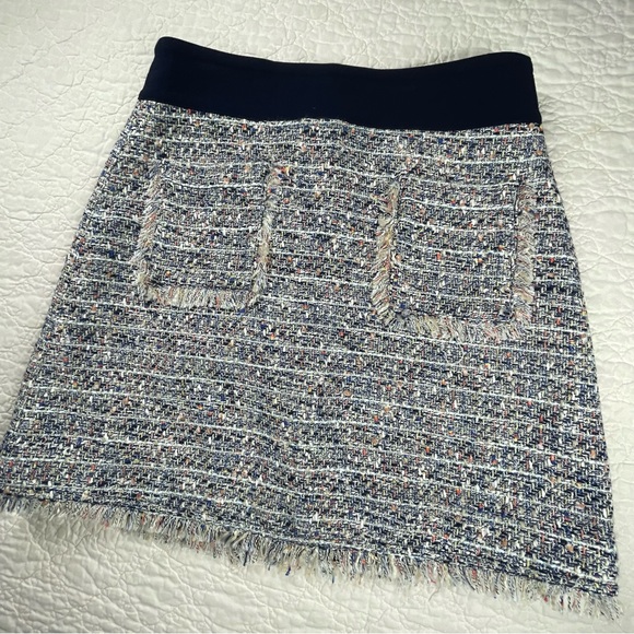 🔥NWT J.Crew Tweed Mini Skirt With Patch Pocket Preppy Women’s Size 4 - Picture 7 of 15